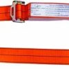 Adjustable Shock Absorbing  Lanyard  with 2 Double Action Hooks 2m