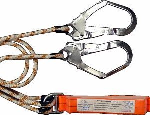 Kernmantle Rope Lanyard Double Leg Scaffolding Hooks