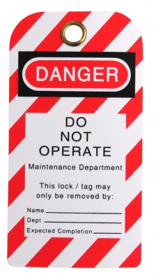 Danger Do Not Operate