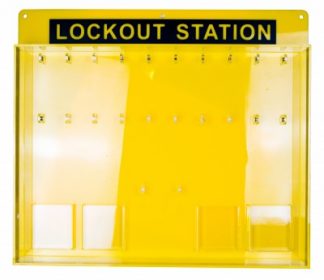 Lockout station 20 locks