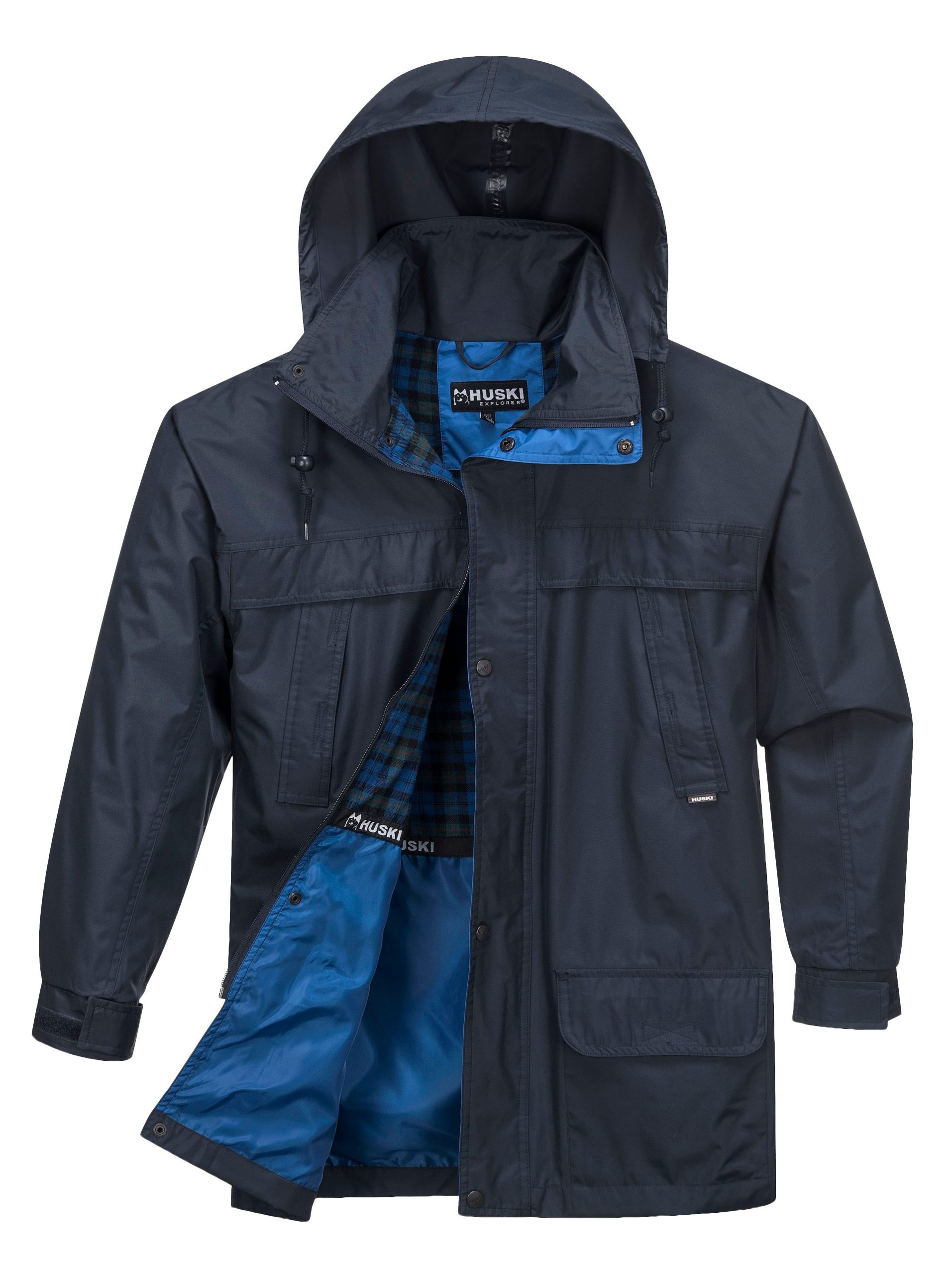 HUSKI CLASSIC JACKET with storm proof collar and cuffs