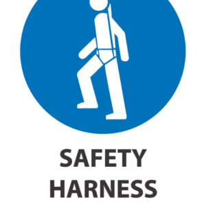 Safety Harness Must Be Worn Safety Online